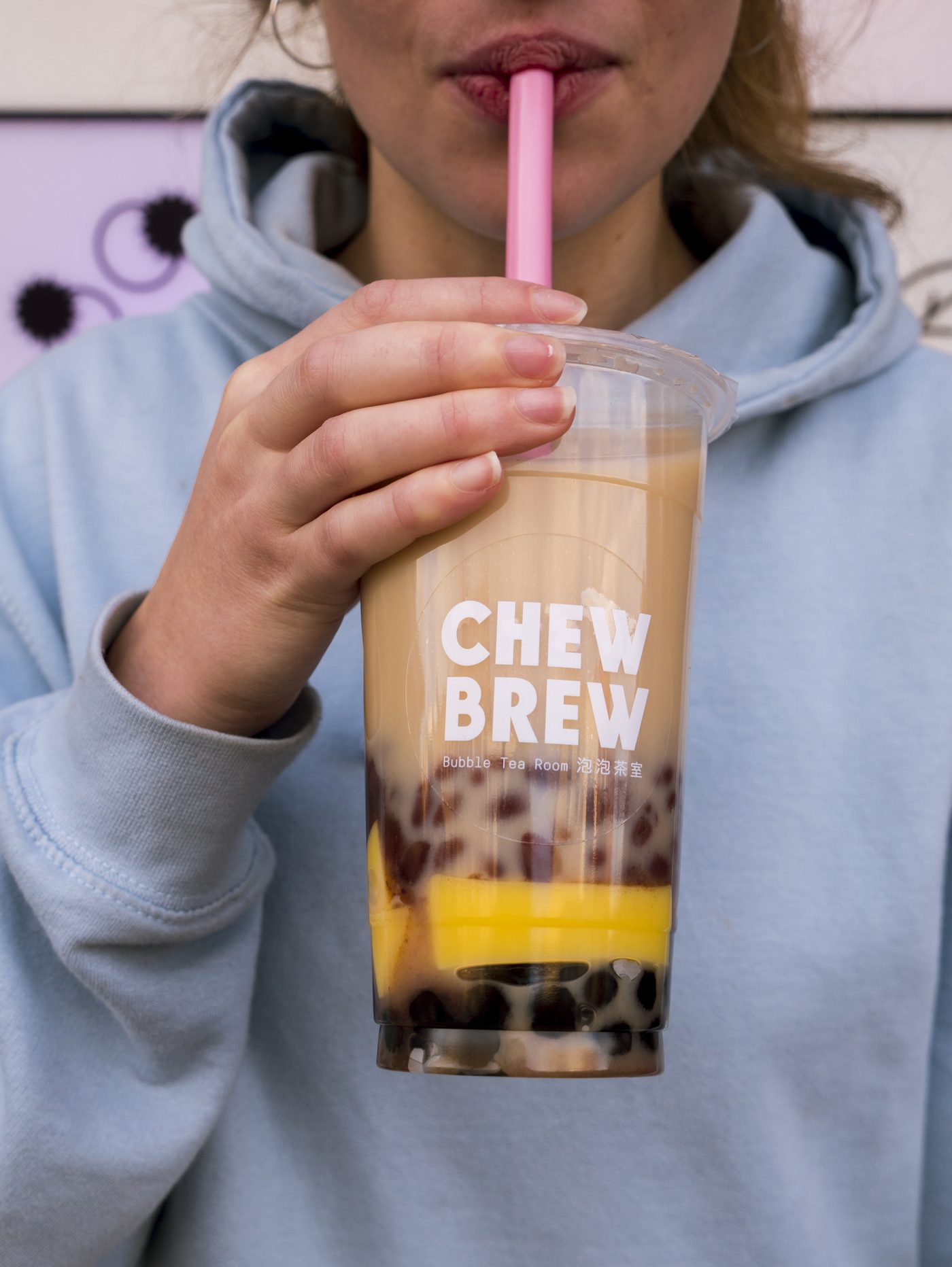 Chewbrew — bubble tea dégusté à la paille