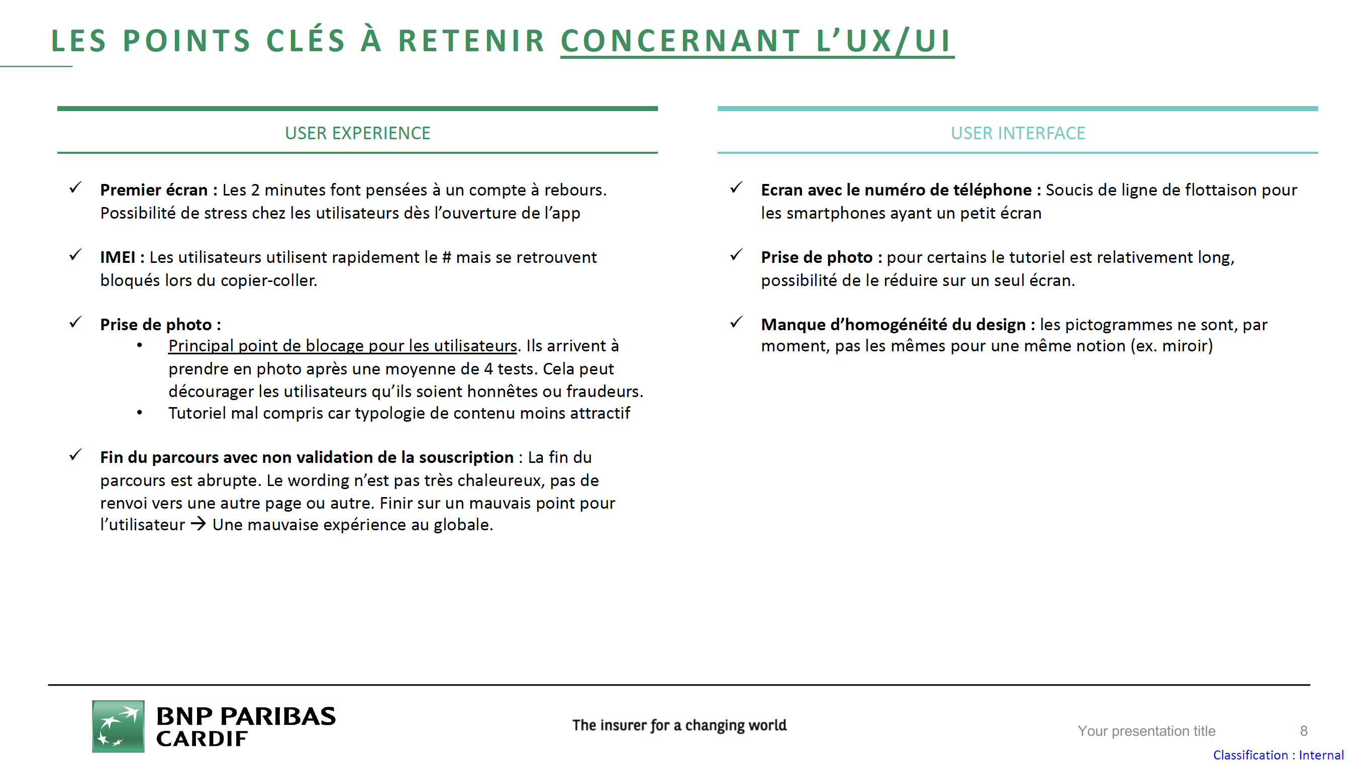 Les points clés à retenir concernant l'UX/UI — user experience et user interface